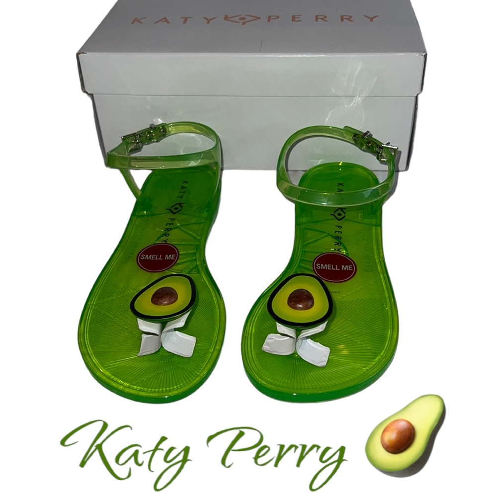 Katy Perry’s Avocado 🥑 The Geli Sandal Size 8 NWT
